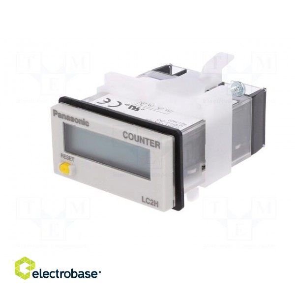 Counter: electronical | LCD | pulses | 99999999 | IP66 | IN 1: contact фото 2