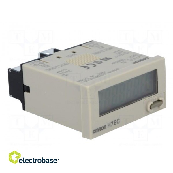 Counter: electronical | LCD | pulses | 99999999 | IP66 | IN 1: contact фото 8