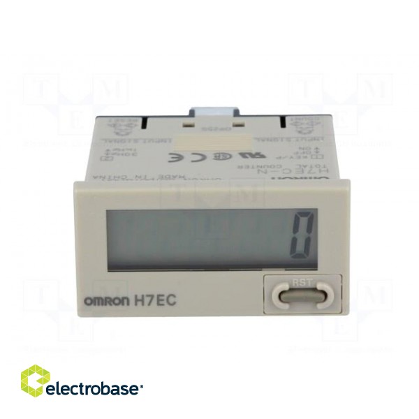 Counter: electronical | LCD | pulses | 99999999 | IP66 | IN 1: contact paveikslėlis 9