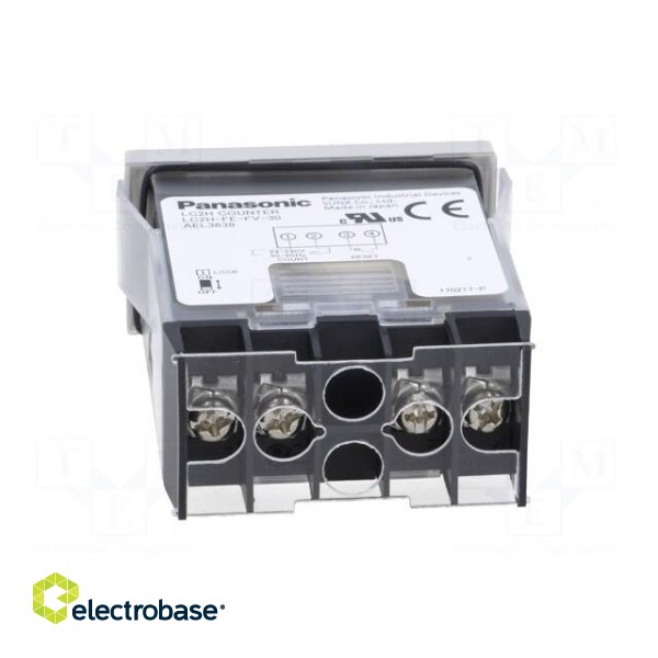 Counter: electronical | LCD | pulses | 99999999 | IP66 | IN 1: voltage image 5