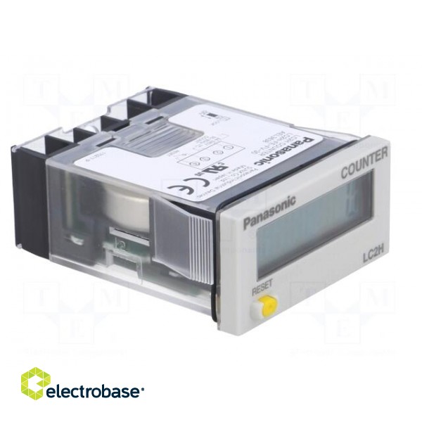 Counter: electronical | LCD | pulses | 99999999 | IP66 | IN 1: voltage фото 8