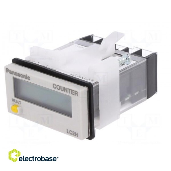Counter: electronical | LCD | pulses | 99999999 | IP66 | IN 1: voltage image 2
