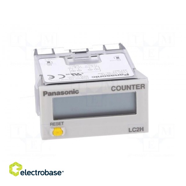 Counter: electronical | LCD | pulses | 99999999 | IP66 | IN 1: 4,5÷30VDC paveikslėlis 9