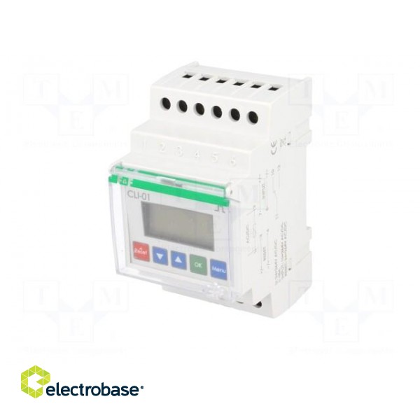 Counter: electronical | LCD | pulses | 99999999 | SPDT | IP20 фото 2