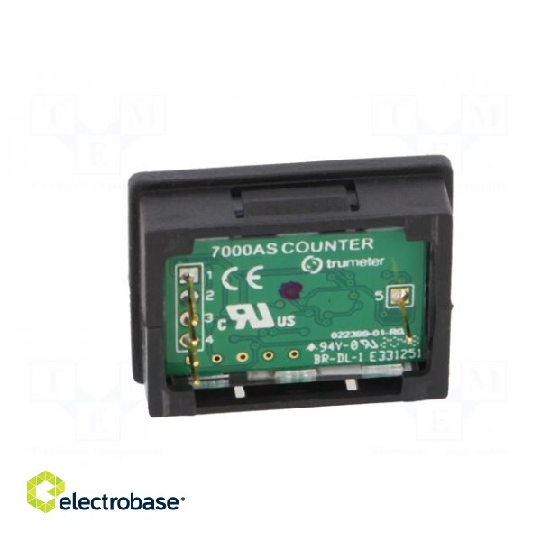 Counter: electronical | LCD | pulses | 999999 | Resetting: electrical image 5