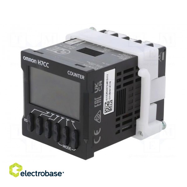 Counter: electronical | LCD | pulses | -99999÷999999 | NPN | 12÷48VDC paveikslėlis 1