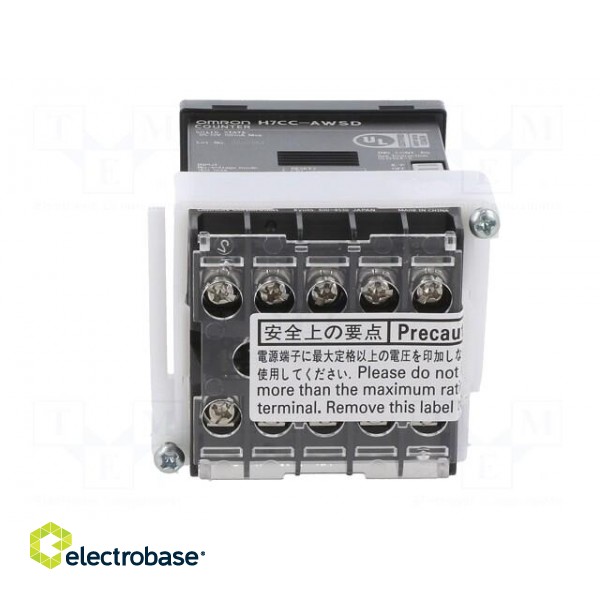 Counter: electronical | LCD | pulses | -99999÷999999 | NPN | 12÷48VDC paveikslėlis 5