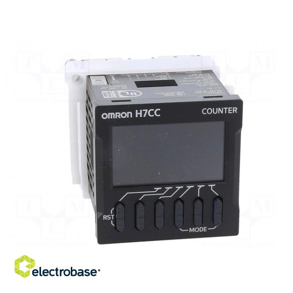 Counter: electronical | LCD | pulses | -99999÷999999 | SPST | 12÷48VDC фото 9