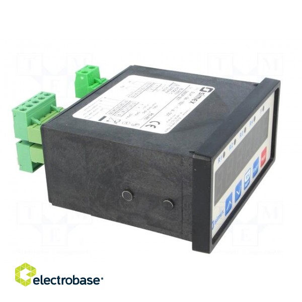 Counter: electronical | LED | pulses | -99999÷999999 | supply | IP64 paveikslėlis 8