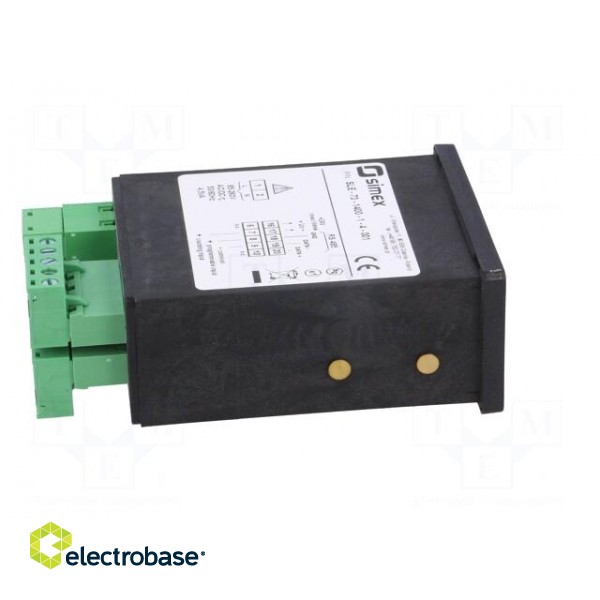 Counter: electronical | LED | pulses | 999999 | supply | IP65 | 85÷260VDC image 8