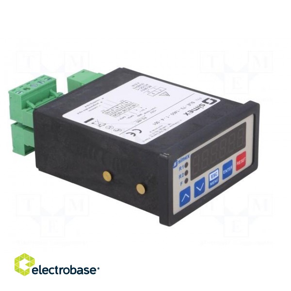 Counter: electronical | LED | pulses | 999999 | supply | IP65 | 85÷260VDC image 9