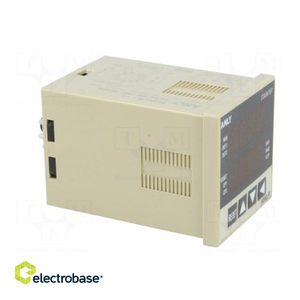 Counter: electronical | LED x2 | pulses | 9999 | DPDT | OUT 1: 250VAC/5A image 8