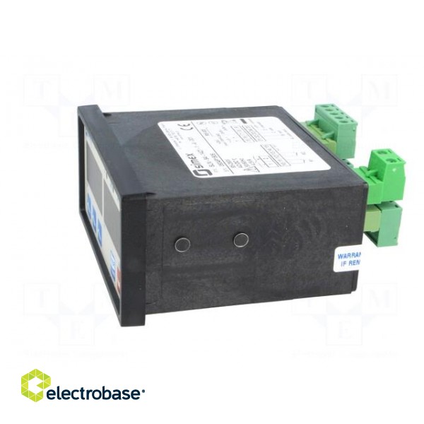 Counter: electronical | LED x2 | pulses | 999 | supply | IP65 image 3