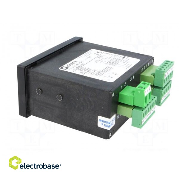 Counter: electronical | LED x2 | pulses | 999 | supply | IP65 image 4