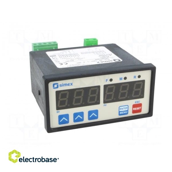 Counter: electronical | LED x2 | pulses | 999 | supply | IP65 фото 9
