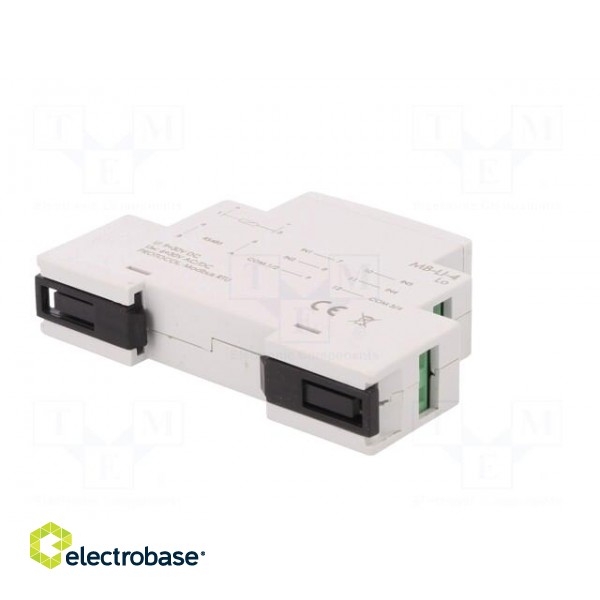 Counter: electronical | pulses | RS485 MODBUS RTU | IP20 | 18x65x90mm paveikslėlis 6