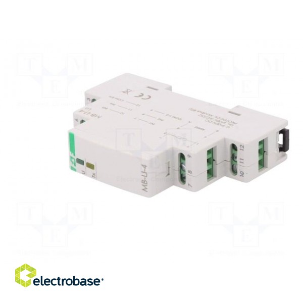 Counter: electronical | pulses | RS485 MODBUS RTU | IP20 | 18x65x90mm фото 2