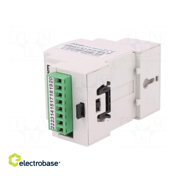 Module: dual channel regulator | relay | OUT 2: relay | DIN | 0÷50°C фото 4