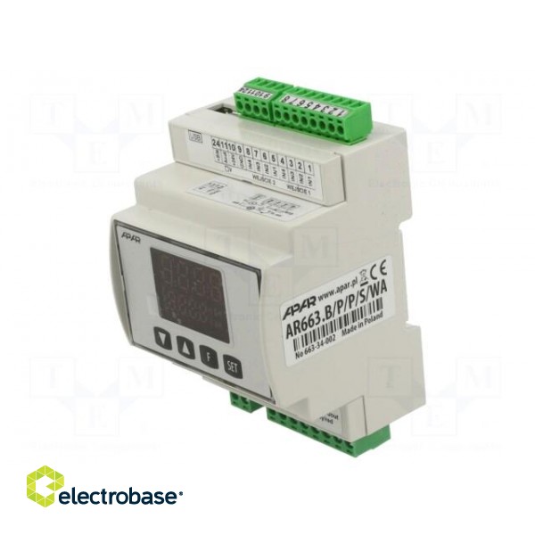 Module: dual channel regulator | relay | OUT 2: relay | OUT 3: SSR paveikslėlis 1