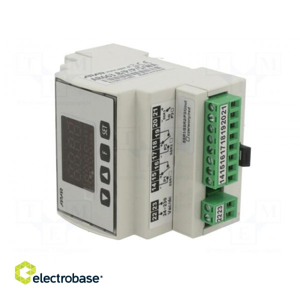 Module: dual channel regulator | relay | OUT 2: relay | OUT 3: SSR paveikslėlis 2