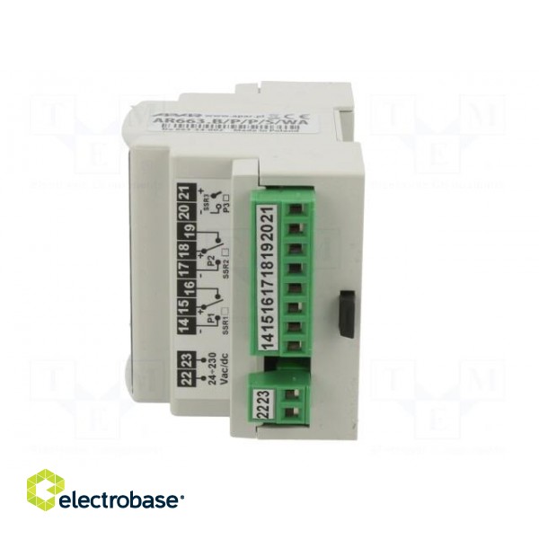 Module: dual channel regulator | relay | OUT 2: relay | OUT 3: SSR paveikslėlis 3