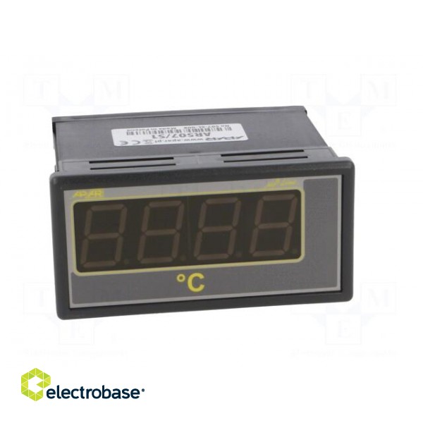 Module: meter | temperature | panel | 0÷50°C | Usup: 230VAC | Usup: 24VDC image 10