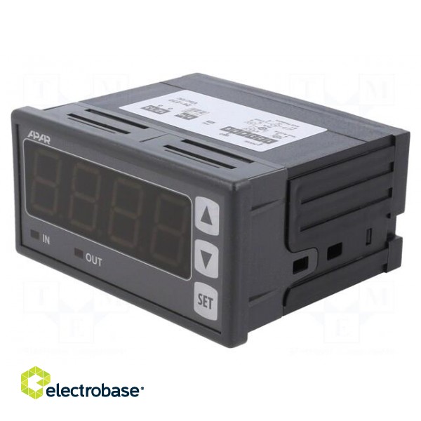 Module: process analogue calibrator | on panel | 0÷50°C | 18÷265VAC фото 1