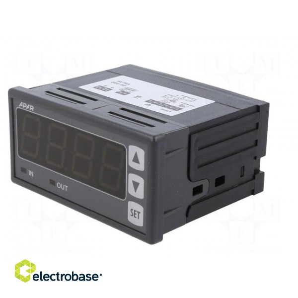 Module: process analogue calibrator | on panel | 0÷50°C | 18÷265VAC фото 2