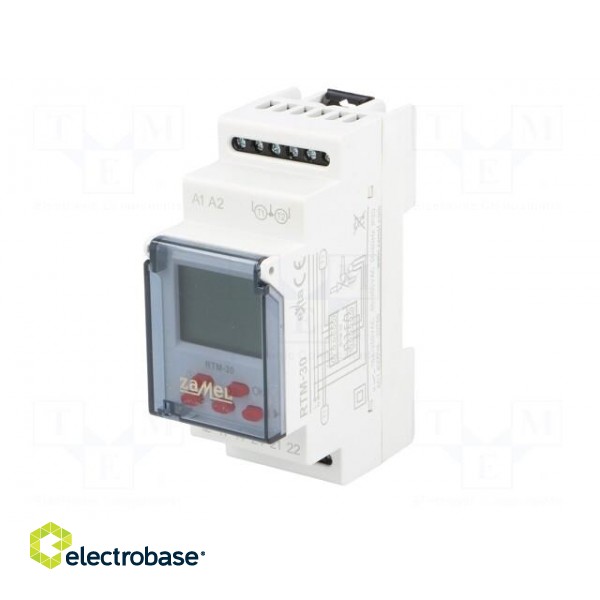 Module: regulator | KTY81-210 | temperature | Out: DPDT,relay | DIN фото 2