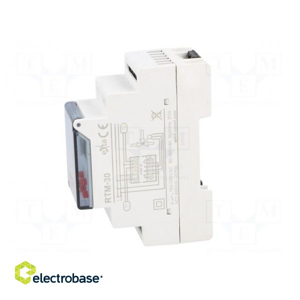 Module: regulator | KTY81-210 | temperature | Out: DPDT,relay | DIN фото 3