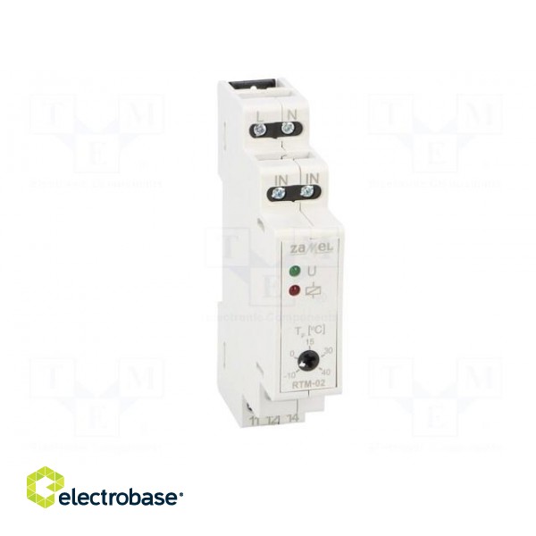 Module: regulator | NTC | temperature | Out: SPDT,relay | DIN | -10÷40°C фото 9