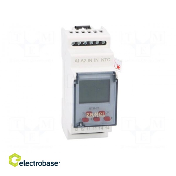 Module: regulator | NTC | temperature | Out: SPDT,relay | DIN | 5÷60°C фото 9