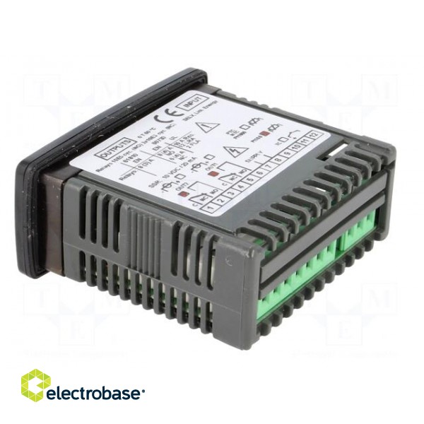 Module: regulator | Pt100 | temperature | SPDT | OUT 2: SPDT | on panel фото 4