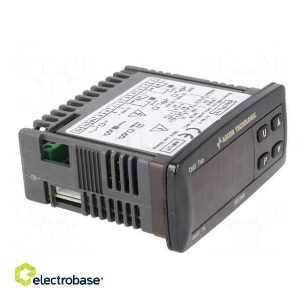 Module: regulator | Pt100 | temperature | SPDT | OUT 2: SPDT | on panel фото 8