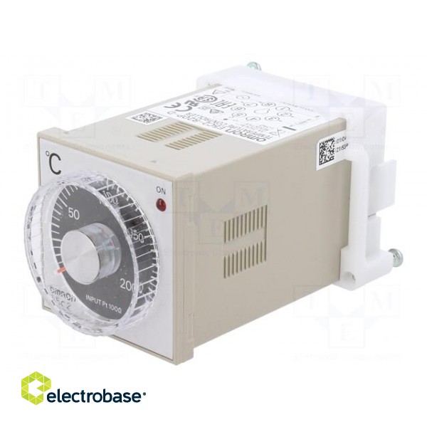 Module: regulator | Pt100 | temperature | SPDT | socket | Temp: -10÷55°C image 1