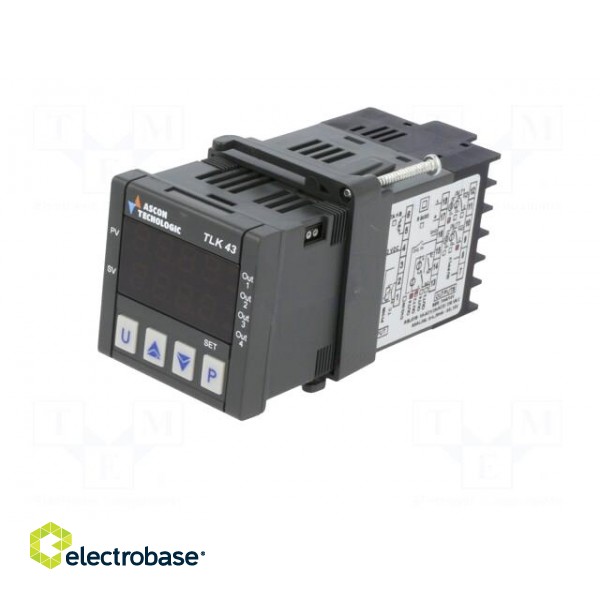 Module: regulator | temperature | 0/2-10V | OUT 2: SPST-NO | on panel фото 2