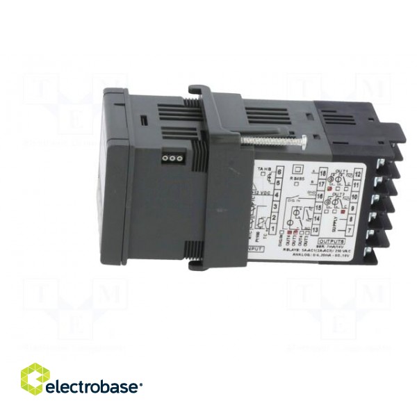Module: regulator | temperature | 0/2-10V | OUT 2: SPST-NO | on panel фото 3