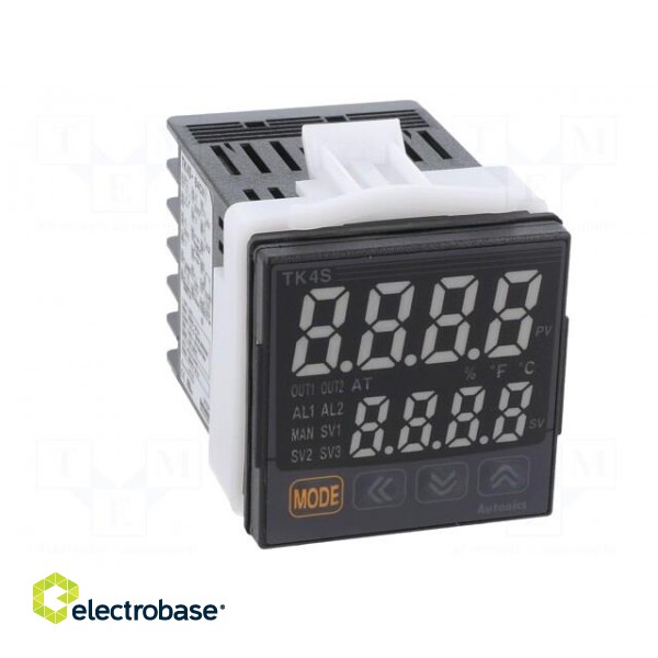 Module: regulator | temperature | analogue,SSR | OUT 3: alarm | IP65 paveikslėlis 9