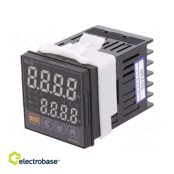 Module: regulator | temperature | on panel | -10÷50°C | IP65 | TK4S