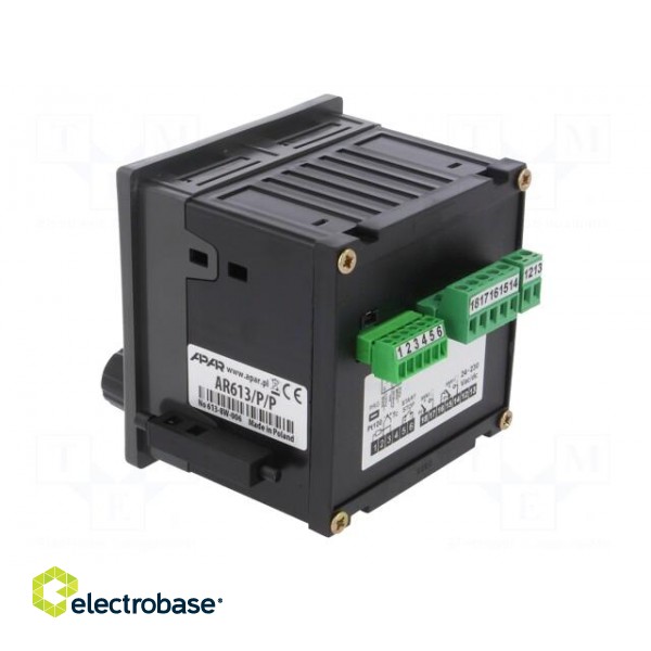 Module: regulator | temperature | relay | OUT 2: relay | panel | 0÷50°C фото 4