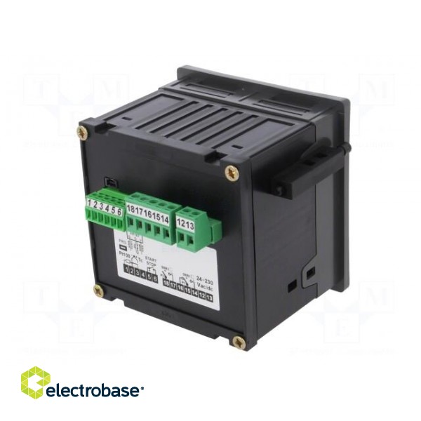 Module: regulator | temperature | relay | OUT 2: relay | panel | 0÷50°C фото 6