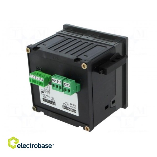 Module: regulator | temperature | relay | panel | 250VAC/8A | -999÷9990 фото 6