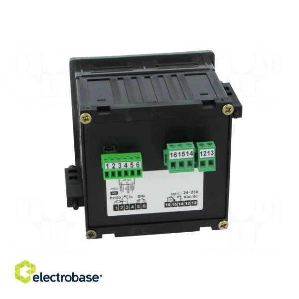 Module: regulator | temperature | relay | panel | 250VAC/8A | -999÷9990 фото 5