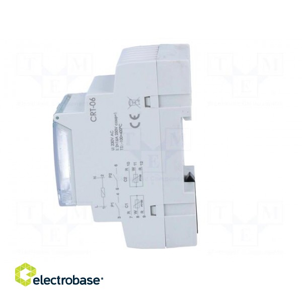 Module: regulator | temperature | relay,SPST-NO | OUT 1: 16A | 16A image 3