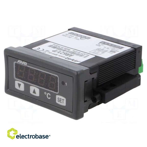 Module: regulator | temperature | SPDT | panel | 250VAC/8A | -1999÷9999 image 1