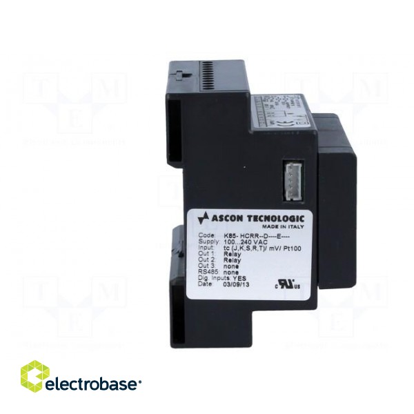 Module: regulator | temperature | SPDT | OUT 2: SPDT | DIN | 250VAC/8A image 7