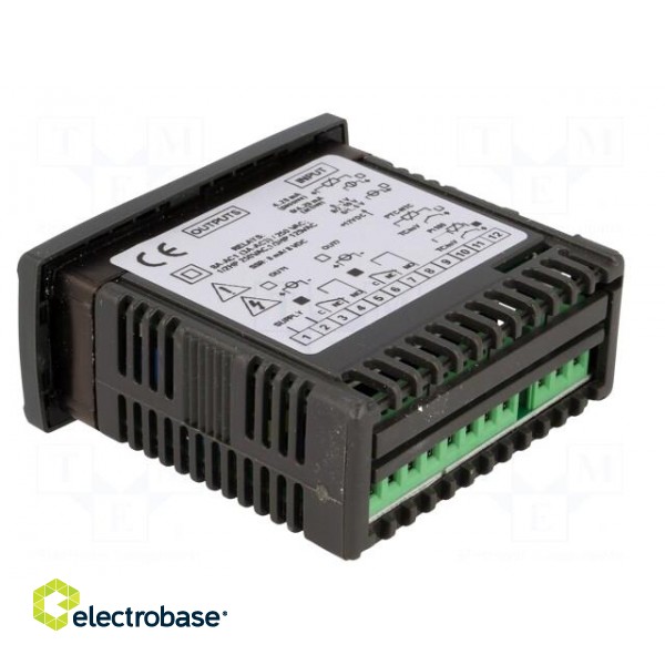 Module: regulator | temperature | SPDT | OUT 2: SPDT | on panel | 0÷50°C image 4