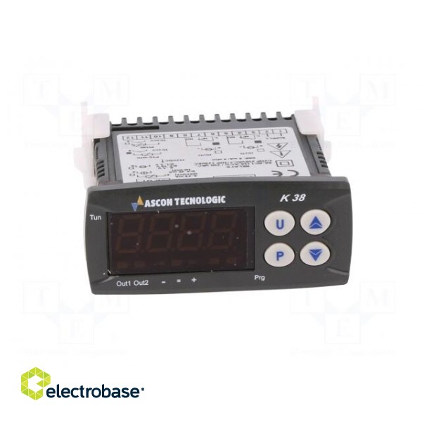 Module: regulator | temperature | SPDT | OUT 2: SPDT | on panel | 0÷50°C image 9
