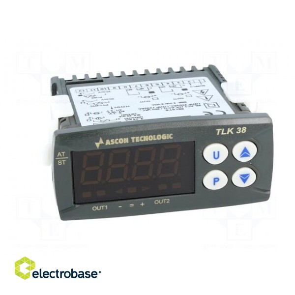 Module: regulator | temperature | SPDT | OUT 2: SPDT | on panel | 0÷50°C фото 9