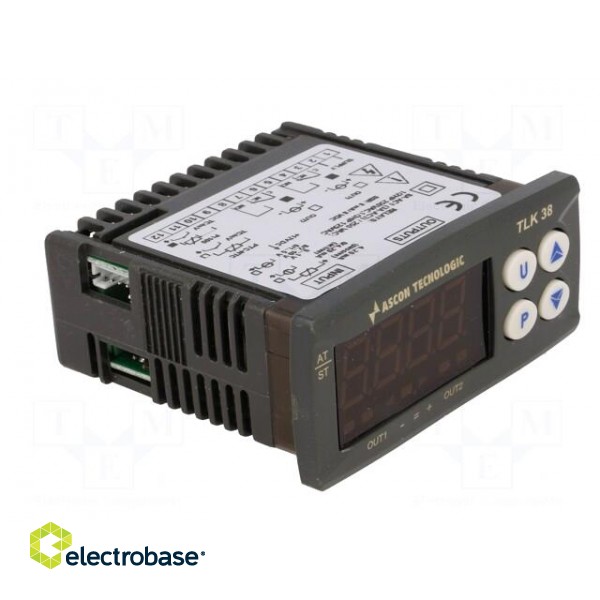 Module: regulator | temperature | SPDT | OUT 2: SPDT | on panel | 0÷50°C image 8